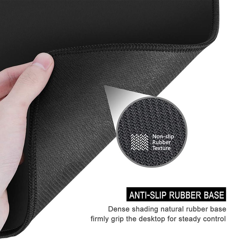 Auhoahsil Mouse Pad with Stitched Edge Premium-Textured Mouse Mat Waterproof Non-Slip Rubber Base Customized Round Mousepad for Laptop Computer PC Gaming Office 8.7Ã—8.7 inches, Galaxy Starry Sky - Image 4